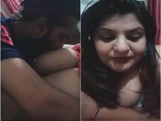 Sexy Desi BBW Bhabhi Blowjob And Fucked