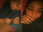 Cute Indian Girl Shows Boobs