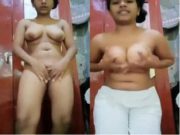 Horny Desi Girl Shows her Boobs